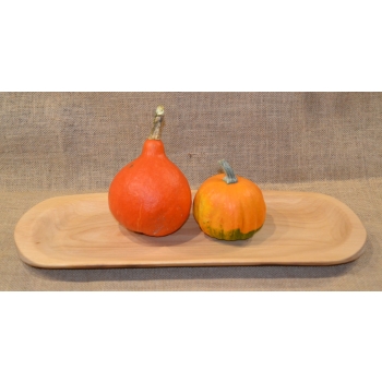 Drewniana taca  do  serwowania  .